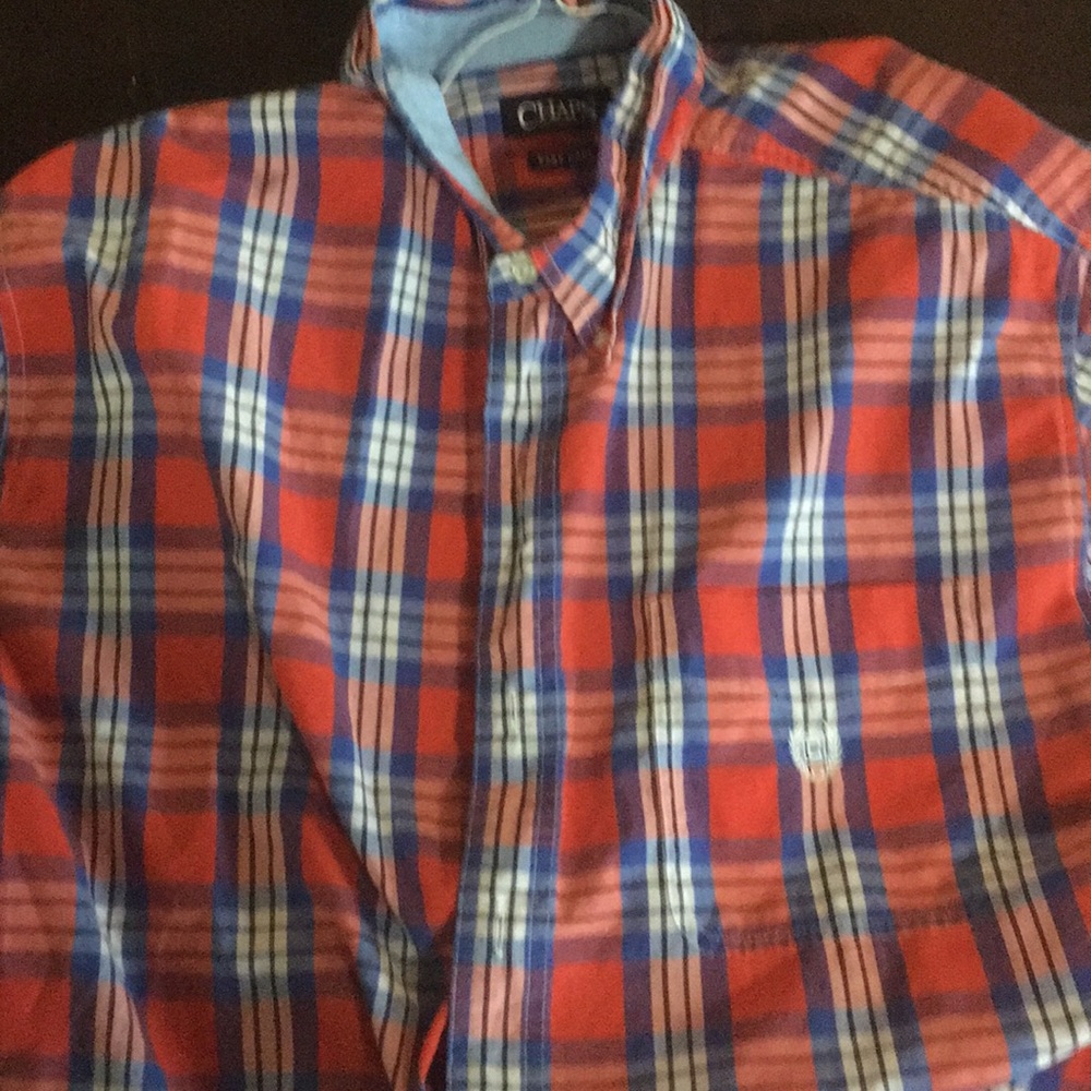 Chaps Button down short sleeve